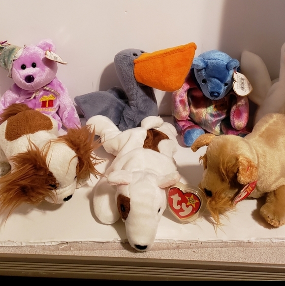 Beanie babies 7 bundle rare - Picture 1 of 3